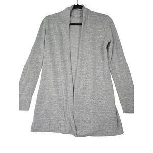 Charlotte Russe Cardigan Medium Sweater Duster Jacket  Heather Gray